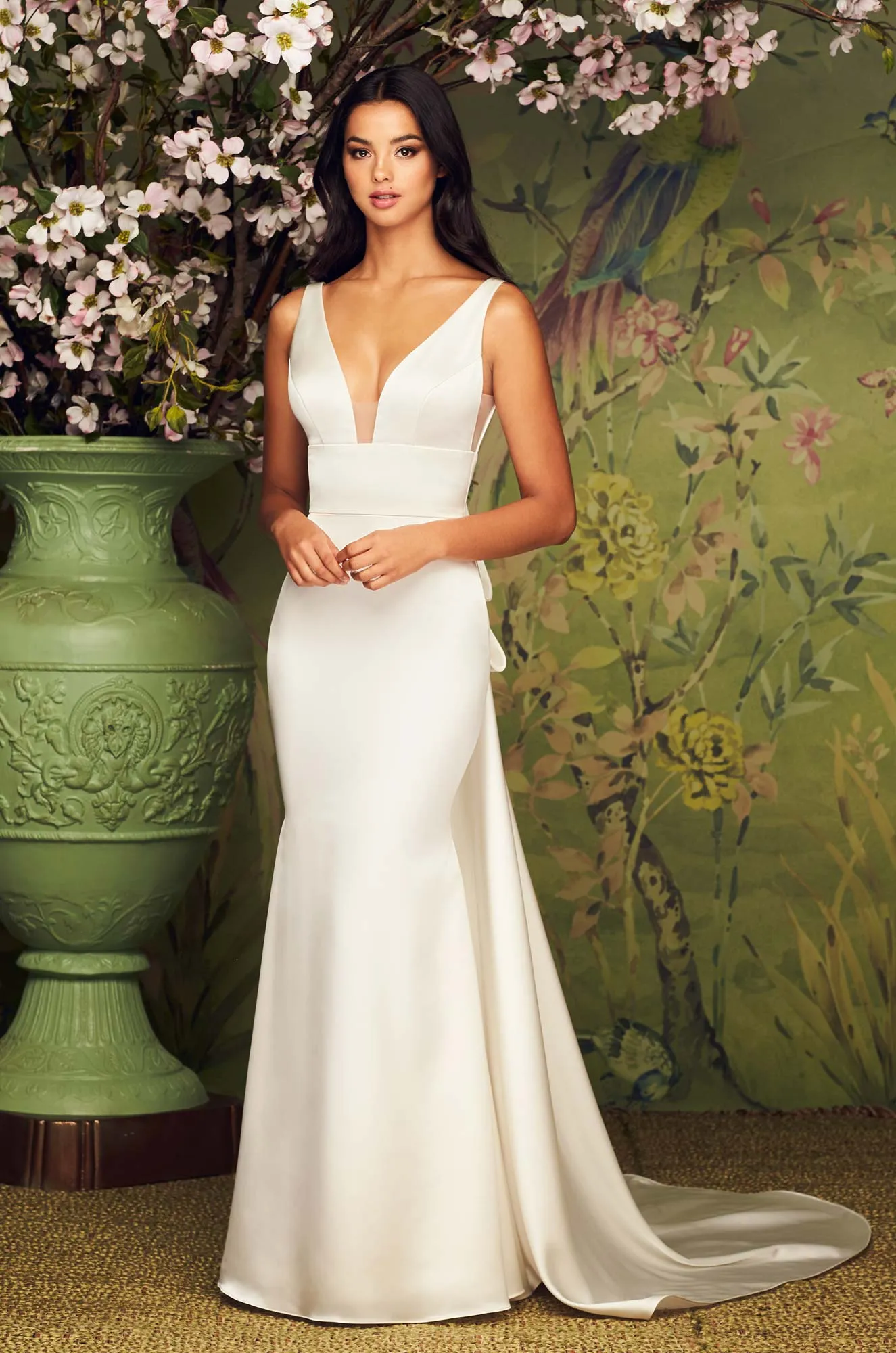 Timeless Two Piece Wedding Dress Style 4884 Paloma Blanca