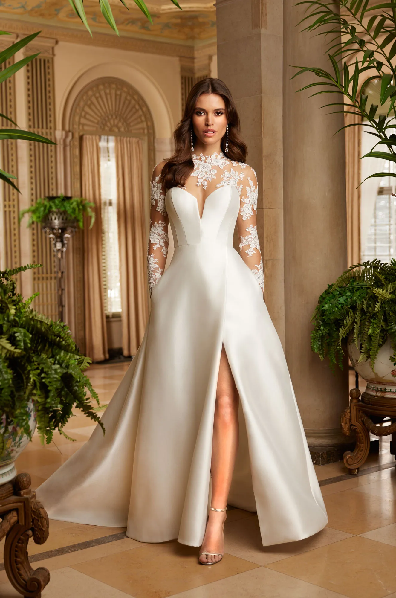 Modern Classic Wedding Dress - Style P5051 | Paloma Blanca